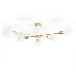 Lámpara de techo "ASTRA" - 6 luces - E27 - Barcelona Led-Decoración