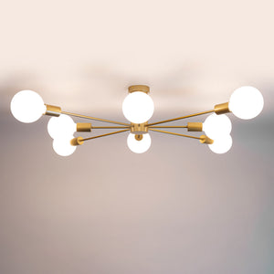 Lámpara de techo "ASTRA" - 8 luces - E27 (5)