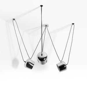 Lámpara colgante moderna triple "Blus" - E27 - Barcelona Led-Decoración