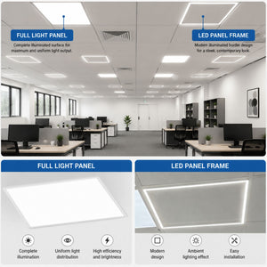 Marco luminoso LED LUX FRAME - 46W - 4000K - 60x60 cm - IP40 - 3600lm (7)