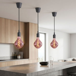 Lámpara colgante - Flexible y resistente - Casquillo en Silicona E27 - Barcelona Led-Decoración