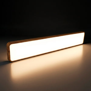 Plafón LED decorativo - Efecto madera - 36W - 4000K - 120cm - IP20 (5)