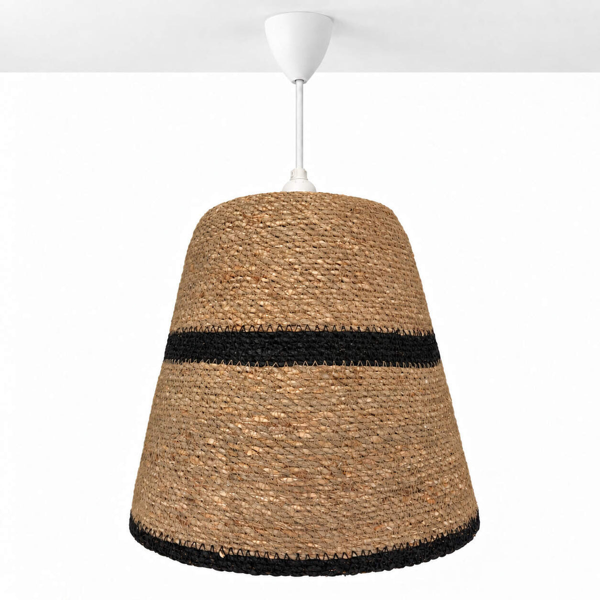 Lámpara colgante en seagrass "MAREA" - E27 - Ø30 cm
