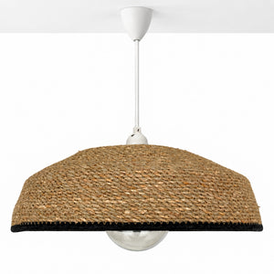 Lámpara colgante en seagrass "SOLINE" - E27 - Ø40 cm