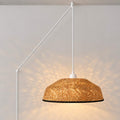 Lámpara colgante en seagrass con cable y enchufe