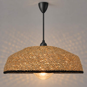 Lámpara colgante en seagrass "SOLINE" - E27 - Ø40 cm (18)