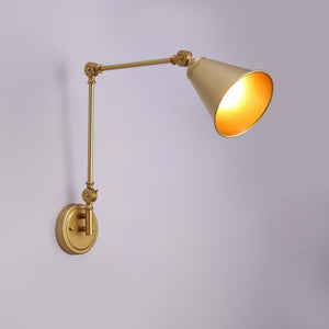 Aplique de pared vintage orientable "Tika" (27)