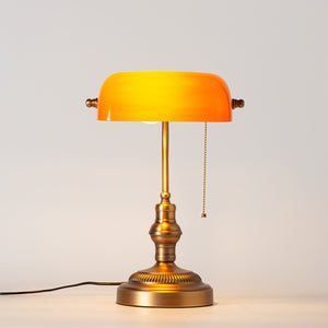 Lámpara de mesa vintage "BANQUERO" - E27 (78)