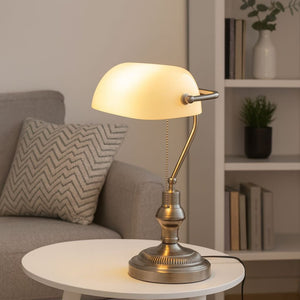 Lámpara de mesa vintage "BANQUERO" - E27 - Barcelona Led-Decoración