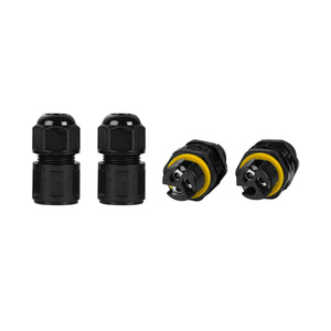 Conector impermeable - 3P - IP68 - 0.5-1.5mm² - 24A - T105 - Barcelona Led-Material eléctrico