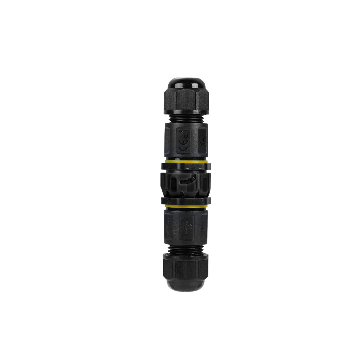 Conector impermeable - 3P - IP68 - 0.5-1.5mm² - 24A - T105 - Barcelona Led-Material eléctrico