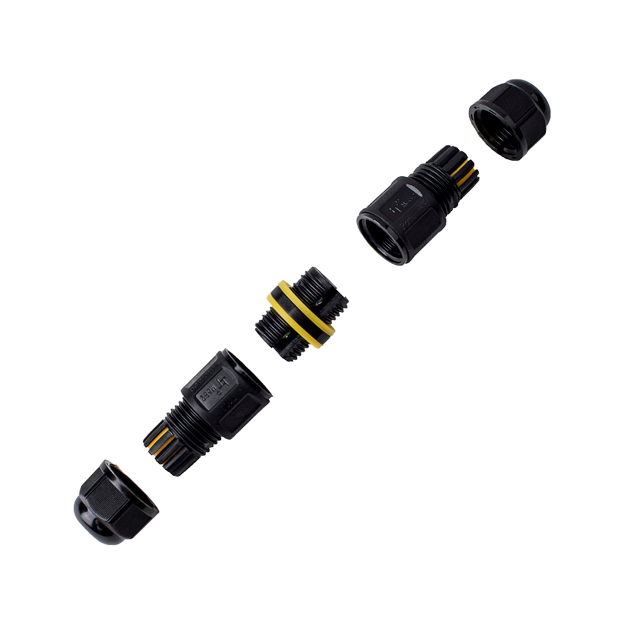 Conector impermeable - 3P - IP68 - 0.5-1.5mm² - 17,5A - T105 (1)