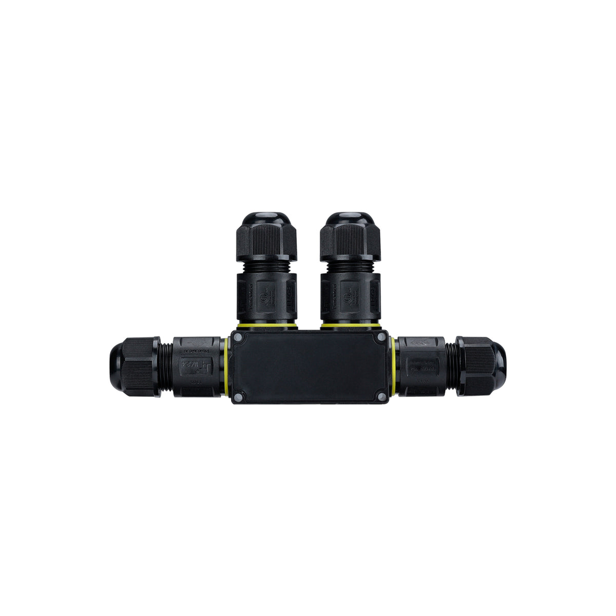 Conector impermeable en F - 3P - IP68 - 0,5-2,5mm² - 24A - T105