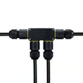 Conector impermeable en F - 3P - IP68 - 0,5-2,5mm² - 24A - T105 4