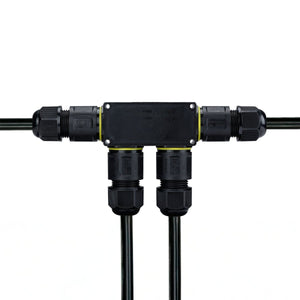 Conector impermeable en F - 3P - IP68 - 0,5-2,5mm² - 24A - T105 (3)