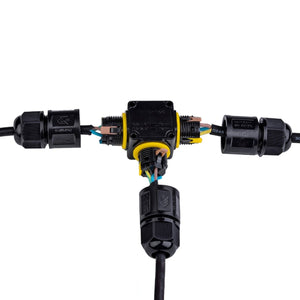 Conector impermeable en T - M20 - IP68 - 0.5 - 2.5mm² - Barcelona Led-