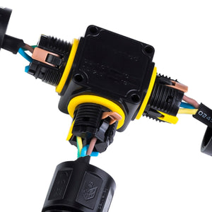 Conector impermeable en T - M20 - IP68 - 0.5 - 2.5mm² - Barcelona Led-