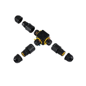 Conector impermeable en T - M20 - IP68 - 0.5 - 2.5mm² - Barcelona Led-