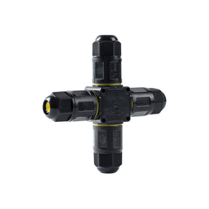 Conector impermeable en X - 3P - IP68 - 0,5-2,5mm² - 24A - T105 (3)