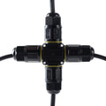 Waterproof X-shaped connector - 3P - IP68 - 0.5-2.5mm² - 24A - T105 3