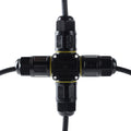 Conector impermeable en X - 3P - IP68 - 0,5-2,5mm² - 24A - T105 3