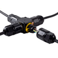 Conector impermeable en X - 3P - IP68 - 0,5-2,5mm² - 24A - T105 5