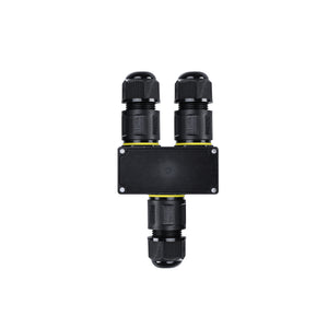 Conector impermeable en Y - 3P - IP68 - 0,5-4,0mm² - 32A - T105