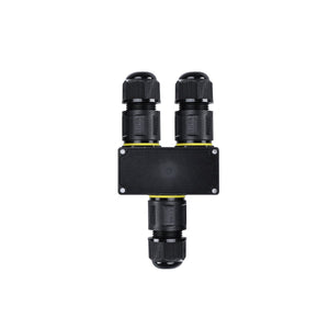 Conector impermeable en Y - 3P - IP68 - 0,5-4,0mm² - 32A - T105