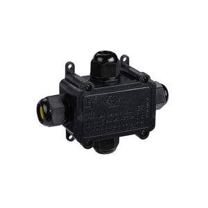 Caja de conexión impermeable en X - M20 - 4P - IP68 - 0.5-2.5mm² - 24A - T105 - Barcelona Led-Material eléctrico