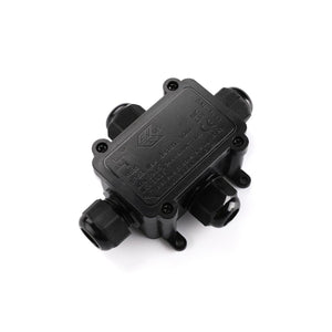 Caja de conexión impermeable en X - M20 - 4P - IP68 - 0.5-2.5mm² - 24A - T105 - Barcelona Led-Material eléctrico