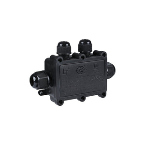Caja de conexión impermeable en F M20 - 4P - IP68 - 0.5-2.5mm² - 24A - T105 - Barcelona Led-Material eléctrico