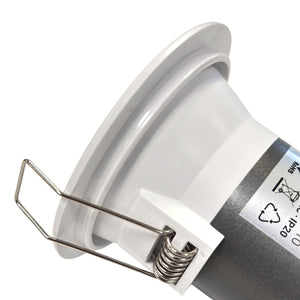 Aro Empotrable Fijo para Focos LED – Serie KOPPA Ref. MODR11 | Diámetro de Corte 100–125 mm (1)