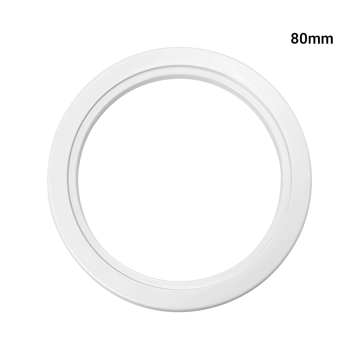 Aro Empotrable Fijo para Focos LED – Serie KOPPA | Diámetro de Corte 65–75 mm