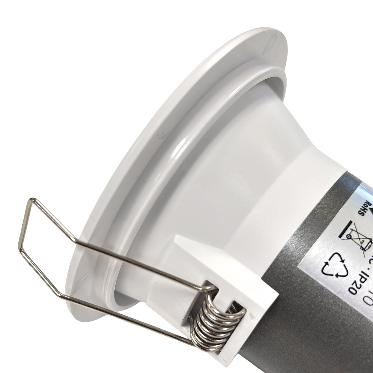 Aro Empotrable Fijo para Focos LED – Serie KOPPA | Diámetro de Corte 65–75 mm (1)