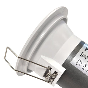 Aro Empotrable Fijo para Focos LED – Serie KOPPA | Diámetro de Corte 65–75 mm - Barcelona Led-Accesorios