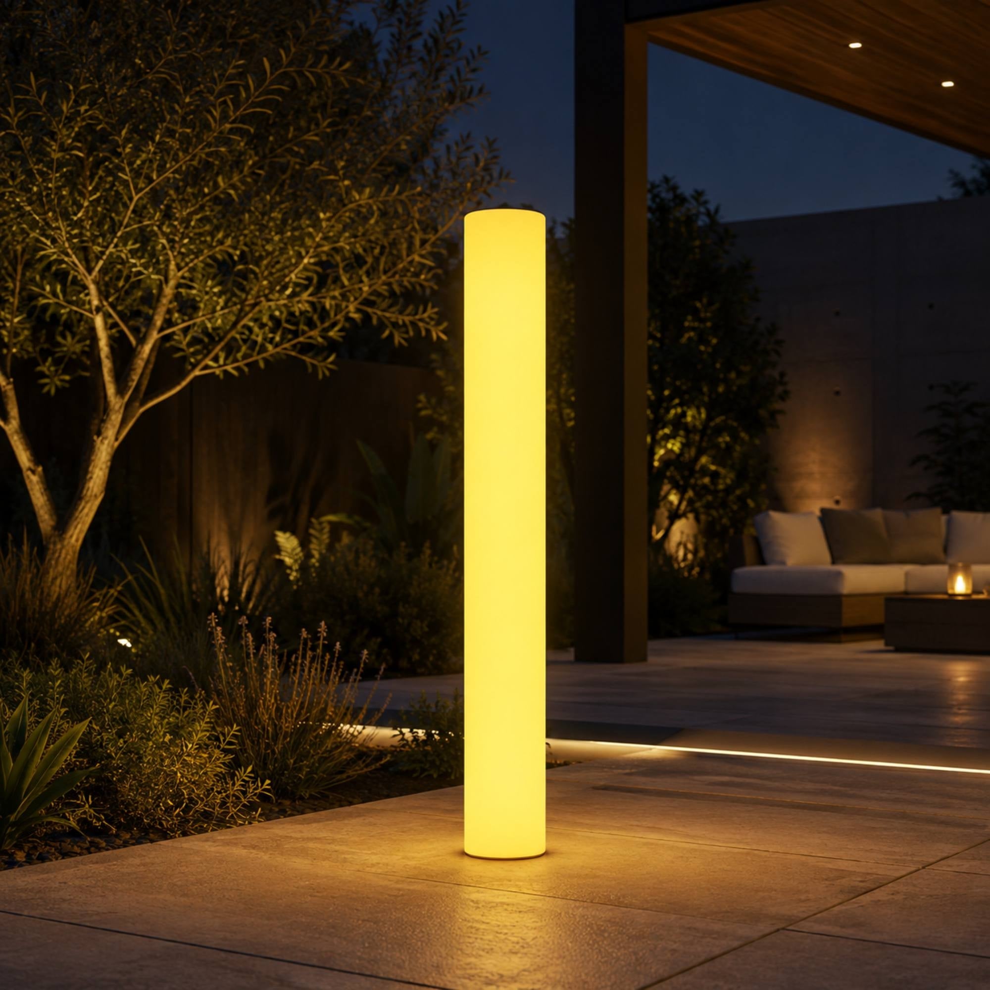 Tubo luminoso LED RGBW - XL - 5W - Recargable