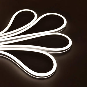 Neón LED flexible 24V DC - 10x18mm - 10 metros - Kit completo - 11W/m - IP67 - Curvatura lateral (29)