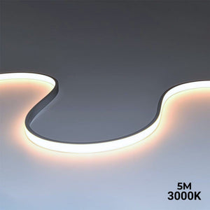 Neón LED flexible 24V DC - 5x11mm - 5 metros - Kit completo - 11W/m - 320ch/m - IP67 - Curvatura vertical (9)
