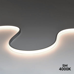 Neón LED flexible 24V DC - 5x11mm - 5 metros - Kit completo - 11W/m - 320ch/m - IP67 - Curvatura vertical (15)