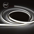 Neón LED flexible 24V DC - 5x11mm - 5 metros - Kit completo - 11W/m - 320ch/m - IP67 - Curvatura vertical 5