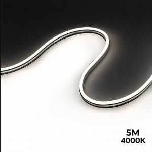 Neón LED flexible 24V DC - 6x13mm - 5 metros - Kit completo - 11W/m - IP67 - Curvatura lateral (16)