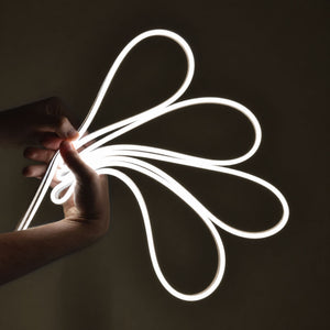 Neón LED flexible 24V DC - 6x13mm - 5 metros - Kit completo - 11W/m - IP67 - Curvatura lateral (22)
