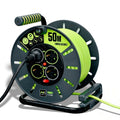 Enrollacables Pro-XT - 4 tomas - Cable alta visibilidad 3x1,5mm2 - 50m - IP20 5
