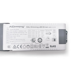 Driver LED DALI 9-24V regulable - Corriente ajustable 350/400/450/500mA (2)