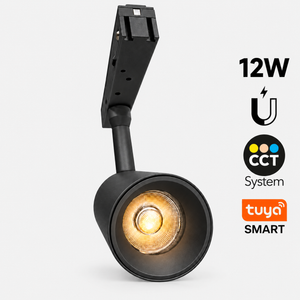 Foco LED para carril magnético 48V - 12W - TUYA bluetooth - Bridgelux - 24º - CRI90 (9)