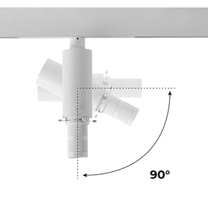Proyector shapeable para carril magnético 48V - 20W - 20º-35º - Barcelona Led-