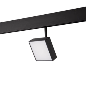 Luminaria cuadrada LED para carril magnético 48V - 9W - CRI90 - Chip OSRAM