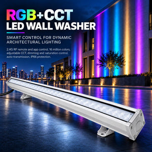 Bañador de pared LED RGB+CCT 24W control RF/WiFi | Mi Light (3)