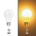 LED bulb with twilight sensor - E27 A60 - 8,8W 2