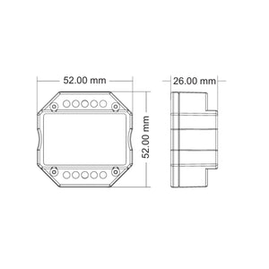 Controlador MINI 0/1-10V - WiFi+RF - PUSH Dim - 100-240V AC - TUYA - Skydance (5)